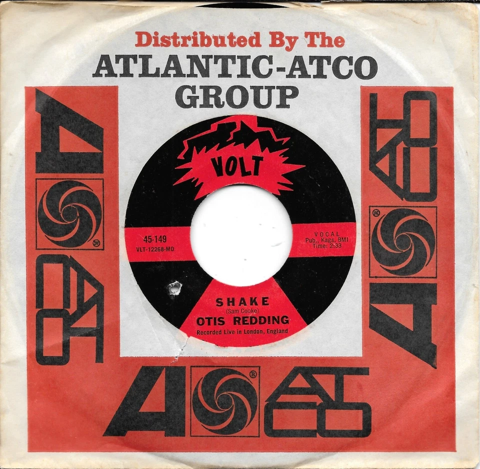 OTIS REDDING  Shake / You Don't Miss Your Water  original 45 from 1967 - Image 1 of 1