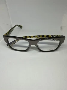 ALAIN MIKLI EYEGLASS FRAMES IN GRAY GREEN CHECKERS MODEL AL1320 A027 NEW!! - Picture 1 of 4