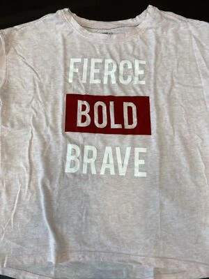 Crazy 8 Girls Medium M 7/8 Soft Pink Short Sleeve T-Shirt Top - Image 1 of 4