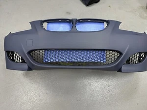 For BMW 04-10 E60 E61 5-Series M5 Style Front Bumper Cover Conversion - Bild 1 von 10