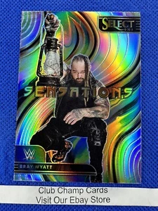 2023 #13 Bray Wyatt Panini Select WWE SmackDown Sensations Insert Prizm - Bild 1 von 2