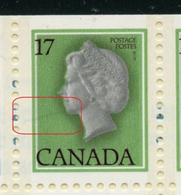 Canada 797a - Буклет как новый без наклеек и следов с указанной в списке серой линией ошибки (позиция 2) и широкой вкладкой - Изображение 1 из 2