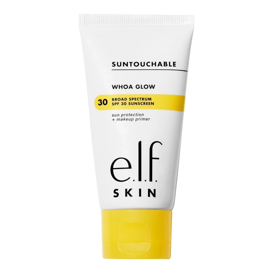 e.l.f. SKIN Suntouchable Whoa Glow SUNBURST Sunscreen SPF 30 Makeup Primer 3