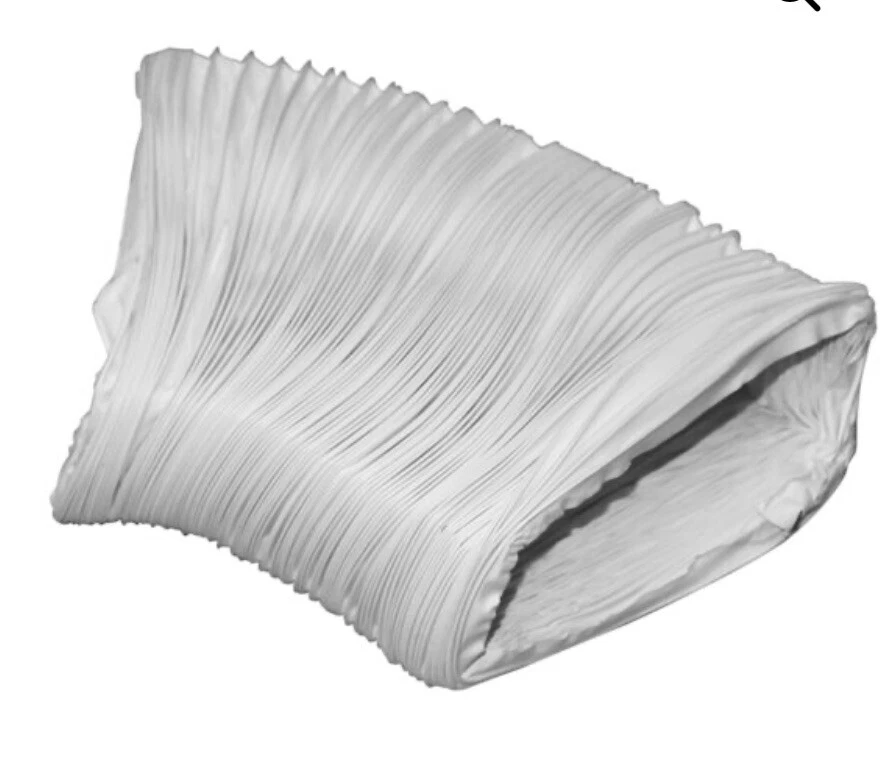 Manrose 10252 Rectangular PVC Ducting 204 X 60mm - Image 1 of 1