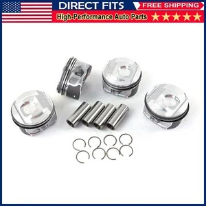 2.0T Pistons + Rings Kit Fit For Buick GL8 ES Cadillac ATS XT5 Chevrolet New - Picture 1 of 6