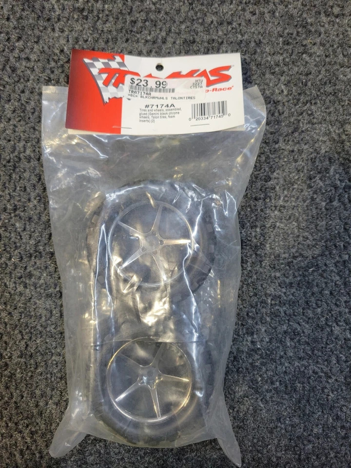 Traxxas 7174a 1/16 Revo Wheels Black Chrome - Image 1 of 1