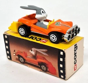Corgi Juniors Bugs Bunny Beach Buggy Cartoon Capers 56348 1981 Model Car - Picture 1 of 8
