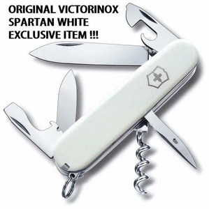 🌟🌟🌟 1.3603.7 VICTORINOX SWISS ARMY POCKET KNIFE SPARTAN 12 TOOLS 136037 WHITE - Picture 1 of 1