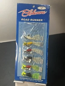 Blakemore Road Runner 1/8oz 1/16oz 1202, 1203 Wht Red Green Yellow Variety Pack - Picture 1 of 6