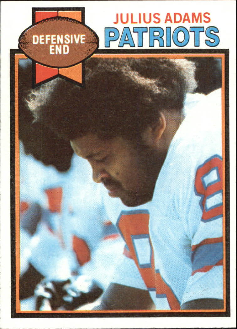 1979 Topps Football Card #242 Julius Adams - NM