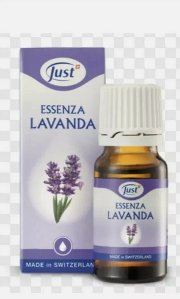 Just - Olio essenziale Lavanda 10 ml - Mal di testa, gola, orecchio   - Immagine 1 di 1