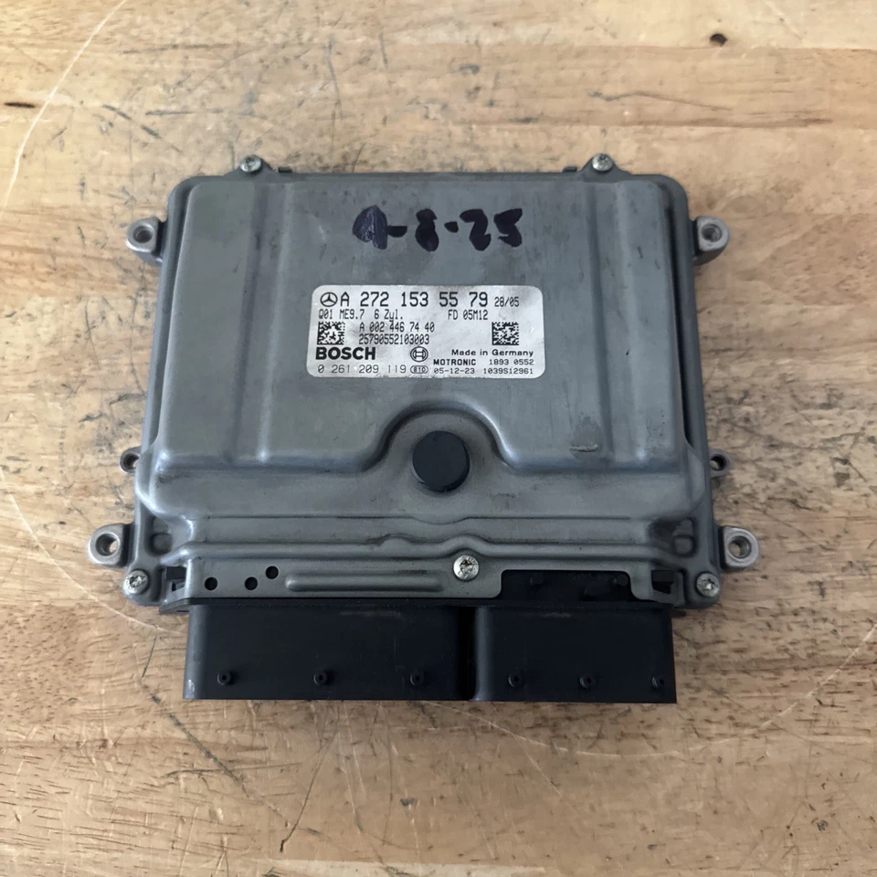 2006-2010 Mercedes Benz R350 ECU ECM PCM Engine Control Module A 272 153 55 79 - Image 1 of 3