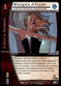 2004 U.D. VS System DC Origins 1st Edition Whisper A-Daire #DOR-110 Foil - Picture 1 of 2