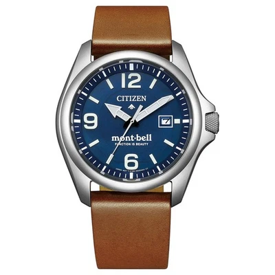 Unused CITIZEN Land BN0247-01L Blue Titanium Solar Men's Watch  in Box - image 1 of 4