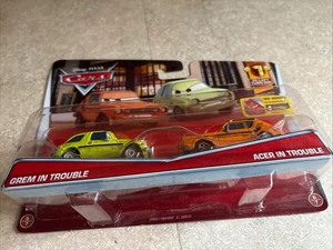 Disney Pixar Cars 2pk Grem & Acer In Trouble - Picture 1 of 8