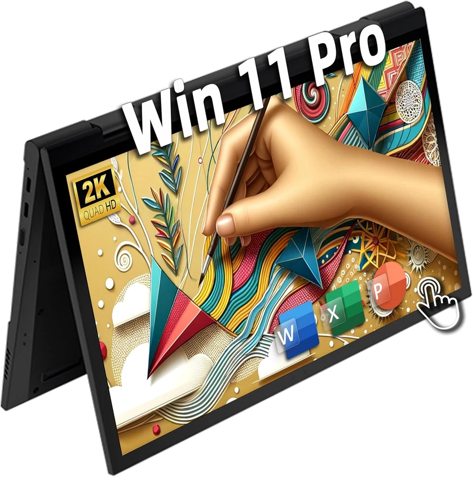 Notebook Convertibile 2 in 1 11" Touchscreen FHD IPS, N95 12ª Gen, 16GB RAM LPDD - Immagine 1 di 4