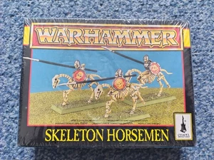 WARHAMMER WFB SEALED NEW IN BOX 1996 SKELETON HORSEMEN UNDEAD 4TH-5TH EDITION - Picture 1 of 5