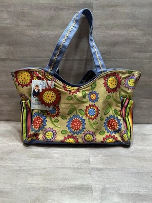 Bolso de hombro de playa Anne Ormsby Sun N Sand Artist XL Foto 1 de 4