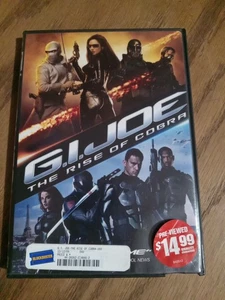 G.I. Joe: The Rise of Cobra (DVD, 2009, Widescreen) VG Blockbuster Case - Picture 1 of 4