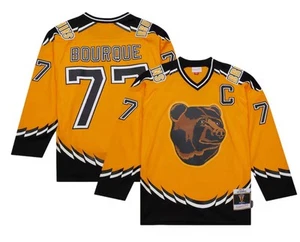 Ray Bourque Boston Bruins Mitchell & Ness 96/97 Gold Alt. Captain Jersey Men’s M - Picture 1 of 6