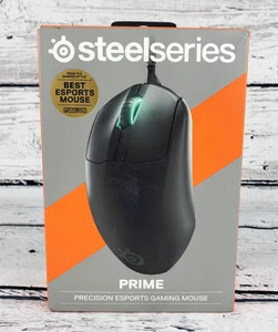 SteelSeries - Prime Wired Optical Gaming Mouse with RGB Lighting - Black - Picture 1 of 5