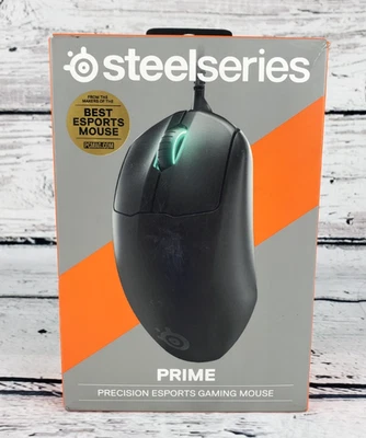 SteelSeries - Prime Wired Optical Gaming Mouse with RGB Lighting - Black - Image 1 of 4