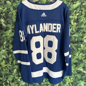 Adidas NHL Toronto Maple Leafs Nylander #88 Jersey Blue 50 Mens M Hockey Shirt - Picture 1 of 14