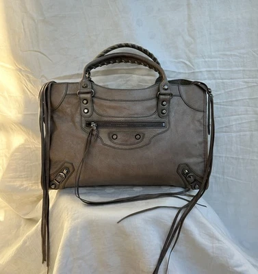 复古 Balenciaga 2004 经典 Le City 中号 | 军绿色 — 第 1/4 张图片