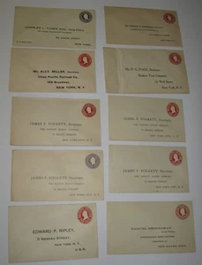 10 Geschäftsumschläge frankiert 2/3ct 1924-1935 Tyner, Fogarty, R.G. Page - NY City - Bild 1 von 13