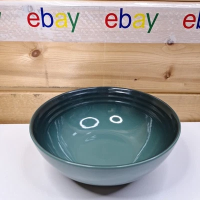 RARO! Vajilla Le Creuset VANCOUVER CUENCO DE CEREAL VERDE ALCAUNT 22 OZ NO 2ND Foto 1 de 4