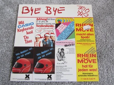TRIO - BYE BYE : LP 12" Vinyl Mercury 814575-1 (1983) Near Mint - Bild 1 von 4