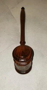 Vintage OES Worshipful Master Gavel 1974 EASTERN STAR LODGE AF & AM ( Masons ) - Picture 1 of 10