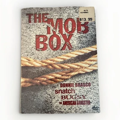 The Mob Box Set Donnie Brasco / Snatch / Bugsy / The American Gangster Brand New - Image 1 of 3