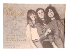 The Raincoats Running Away 1982 41x31cm Rough Trade Promo Punk Poster - Imagen 1 de 1