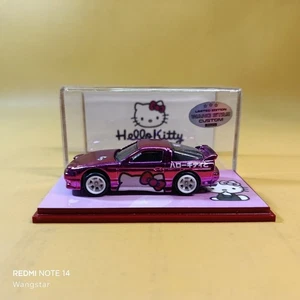 Hotwheels 96 NISSAN 180SX Type-X Chrome HELLO KITTY (WANGSTAR CUSTOM) REAL RIDER - Bild 1 von 15