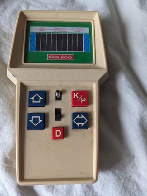 JUEGO PORTÁTIL COLECO ELECTRONIC QUARTERBACK VINTAGE 1978 Foto 1 de 2