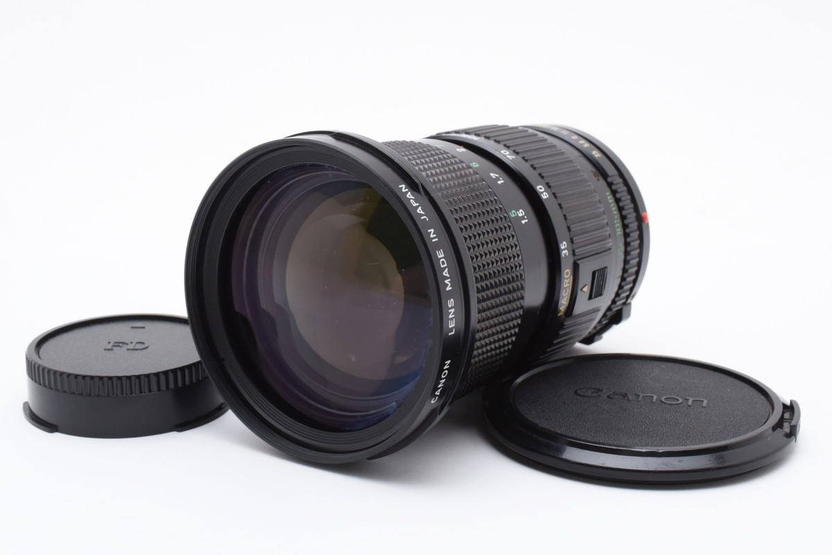 Canon A-1.NFD35-105mmレンズセット New FD35-105mm F3.5 - キヤノンカメラミュージアム
