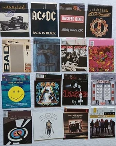 ⭐️⭐️⭐️⭐️ CD Jewel Case Booklets Cover Art CLASSIC ROCK LOT (no discs or plastic) - Imagen 1 de 1