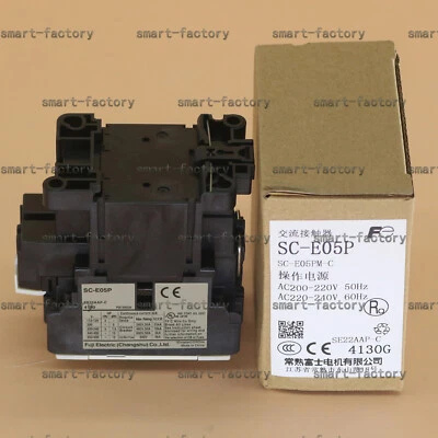 New Fuji Electric SC-E05P 220V AC Magnetic Contactor - Image 1 of 4