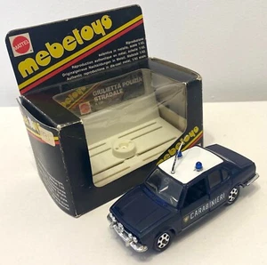 Mebetoys Mattel 1/43 A-82 Alfa Romeo Alfetta Carabinieri VN Mint with Box - Picture 1 of 8