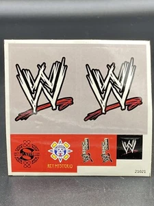 WW Stackdown World Wrestling Sticker Sheet of 7 Sheamus Rey Mysterio READ - Picture 1 of 3