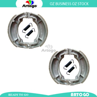 Zapatas de freno delanteras + traseras para motocicleta Kawasaki KE100 KE 100 1987-1988 Foto 1 de 2