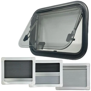 Shield AutoCare 500x350 mm ventana cámper al ras/redonda para furgoneta, conversión de caja de caballos - Imagen 1 de 10