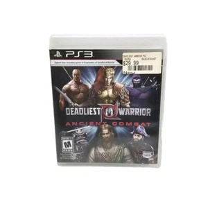 Deadliest Warrior: Ancient Combat (Sony PlayStation 3, 2012) PS3 CIB Complete - Picture 1 of 8