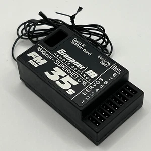 GRAUPNER JR 3867 SSS 35s 8-CHANNEL RC RECEIVER 35 MHZ FM PPM SINGLE CONVERSION - Picture 1 of 9