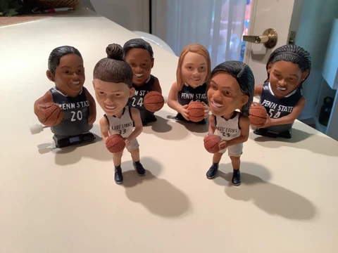 Penn State Bobblehead & Windups Lady Lions PSU Women's Basketball Large Lot of 6 Cover