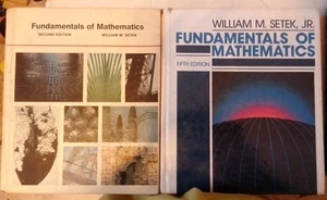 Fundamentals of mathematics - William M. Setek - 1979 - 1989 - Picture 1 of 1