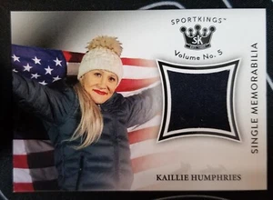 2024 Sportkings Volume 5 Single Memorabilia #SM-KH Kaillie Humpries Bobsledder - Bild 1 von 2