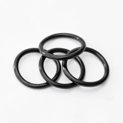 KEINE MARKE Schwarze NBR-O-Ring-Dichtung in mehreren Größen, Kfz-Dichtung, gute Ölbeständigk