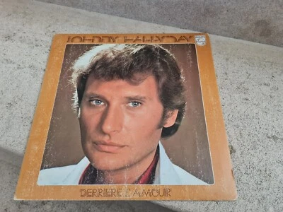 Lp vinyle 33t /  Johnny Hallyday - Derrière l'amour (1976) - Photo 1/4
